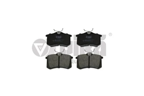 Колодки гальмівні задні Skoda Octavia (13-)/Seat Leon (13-) VIKA Vika 66981408701