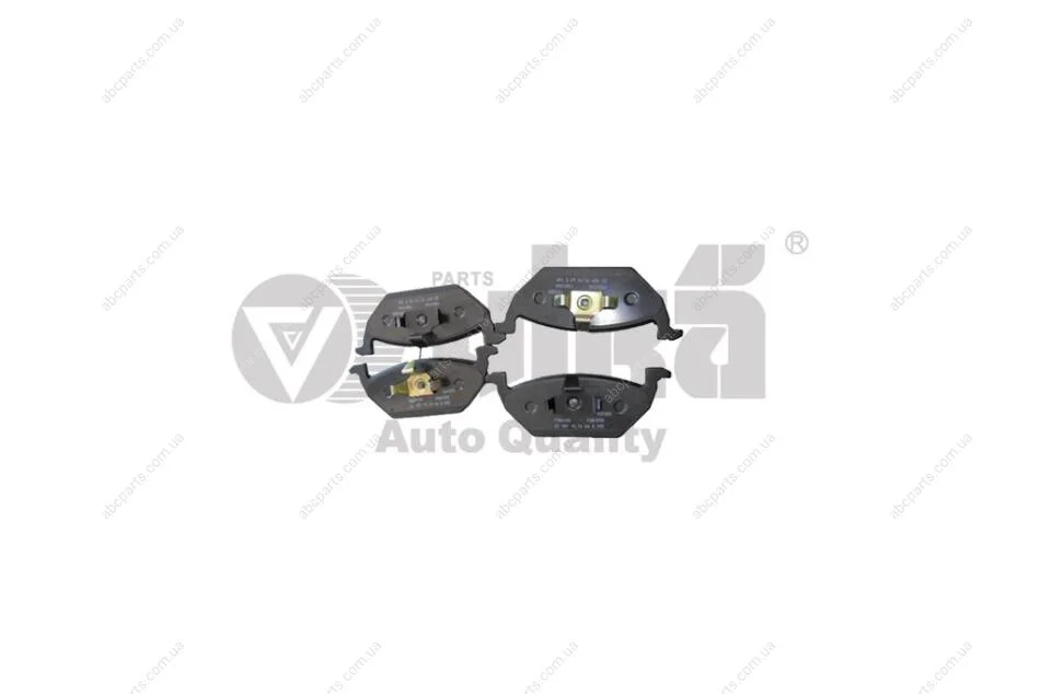 Колодки тормозные передние без датчика износа Skoda Fabia (00-10),Octavia (97-11),Roomster (06-10)/VW Golf (98-02)/Audi A3 (97-03) VIKA Vika 66981691001 (фото 1)