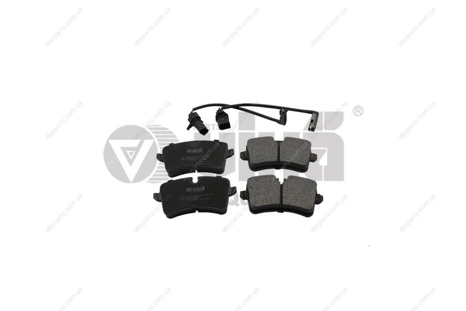 Колодки тормозные задние с датчиком износа Audi A6 (11-18) VIKA Vika 66981692201 (фото 1)