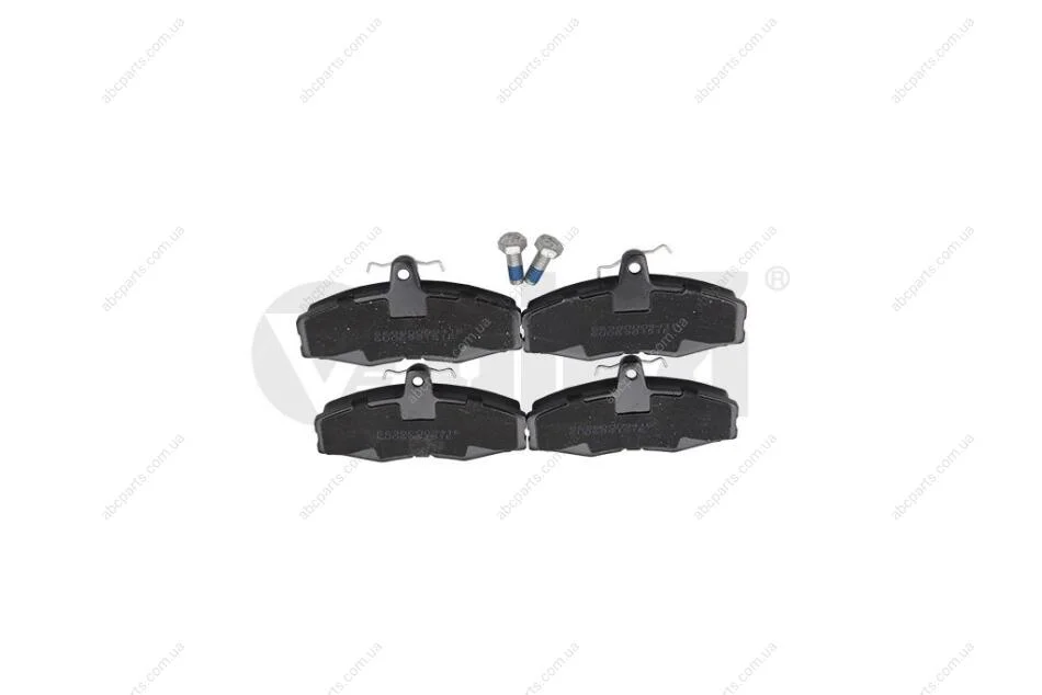 Колодки гальмові передні без датчика з болтами VW Caddy (97-01)/Skoda Favorit (88-95),Felicia (95-01) vika Vika 66981695001 (фото 1)