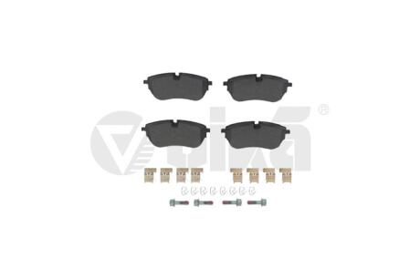Колодки тормозные передние с установочным р/к VW Amarok (10-) Vika '66981704101