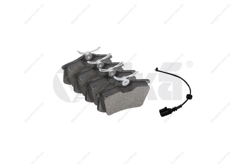 Колодки гальмівні задні Audi A1, A2, A3, A6, TT/Skoda Octavia, Fabia/VW Polo, Golf/Seat Ibiza, Cordoba, Leon (94-17) VIKA Vika '66981704901 (фото 1)