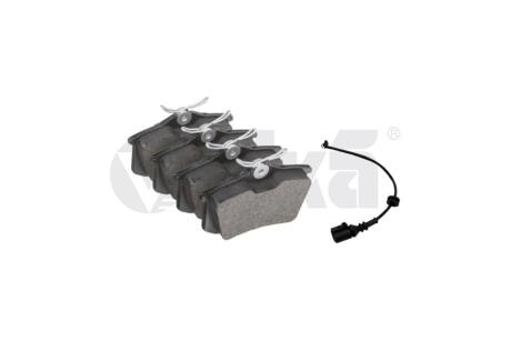 Колодки тормозные задние Audi A1, A2, A3, A6, TT/Skoda Octavia, Fabia/VW Polo, Golf/Seat Ibiza, Cordoba, Leon (94-17) Vika '66981704901