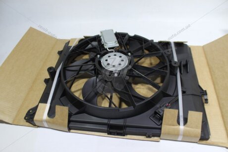 Вентилятор радиатора в сборе с модулем BMW 1, 3, X1 (04-15) Vika '91015301