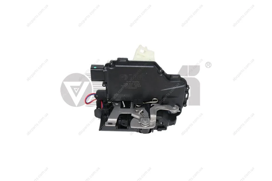 Замок дверей передній лівий Skoda Octavia (96-10)/VW Golf (97-05) Vika 98370095401 (фото 1)