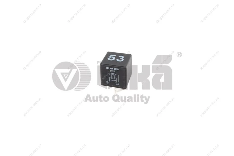 Реле VW Golf (75-07), Jetta (79-92), Passat (74-07), T4 (91-04) VIKA Vika 99510092101 (фото 1)
