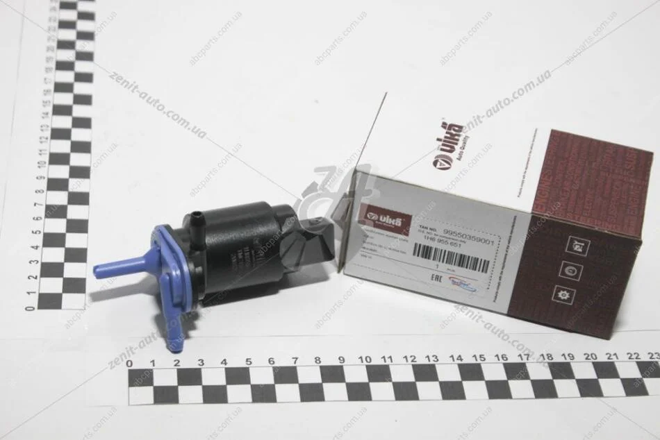 Насос омывателя стекла переднего VW Golf (86-99),Jetta (86-92),Passat (88-97),Polo (82-00),T4 (96-04) VIKA Vika 99550359001 (фото 1)