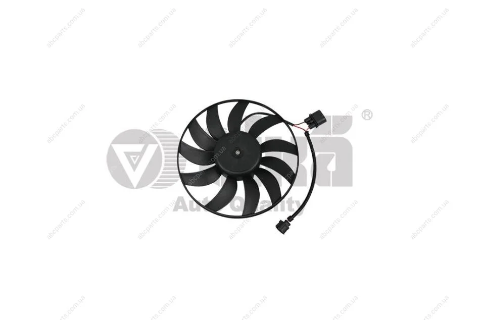 Вентилятор радіатора 100W Skoda Octavia (04-13)/VW Golf (04-14)/Audi A3 (04-13)/Seat Altea (04-06,07-13,14-), Leon (06-13) VIKA Vika 99590013901 (фото 1)