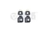 Комплект подушок радіатора Audi A3, TT/Seat Leon, Toledo II/ VW Bora I, Golf IV, New Beetle VIKA Vika K11789701 (фото 1)