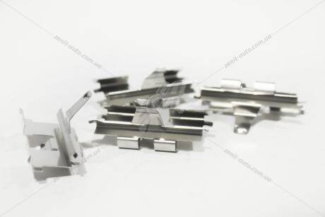 Пружина колодок Лачетти с/о (-07) зад прижимная (к-т 4шт) (96413040) Walline 'WLF034RK (фото 1)