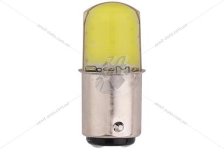 Лампа светодиодная P21W R5W 12V BA15S (1156) 1,44W (17x37mm) (1-конт) (No canbus) (кратно 2) WANLANDA '1156COB2GJC