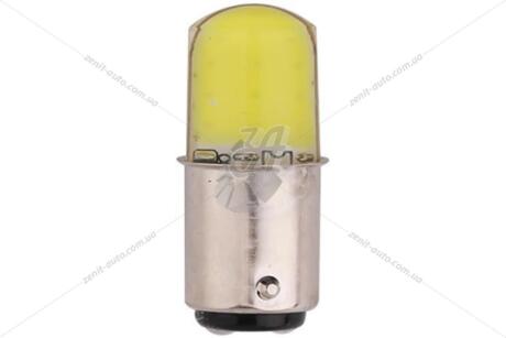 Лампа светодиодная P21W R5W 12V BA15S (1156) 1,44W (17x37mm) (1-конт) (No canbus) (FLASH) (кратно 2) WANLANDA '1156COB2GJFLASH