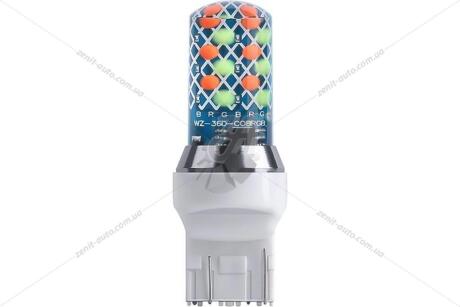 Лампа светодиодная P21W R5W 12V BA15S (1156) 1,56W/0,84W (16x41mm) (1-конт) (No canbus) (FLASH) (кратно 2) WANLANDA '1156COB36GJFLASH