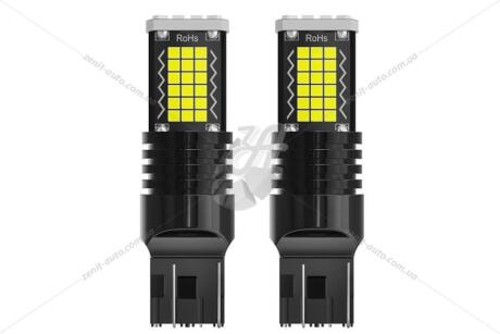 Лампа светодиодная W21W 12V (7440) 4,0W 1200Lm (15x60mm) (1-конт) (Yes canbus) (кратно 2) WANLANDA '7440201648SMD