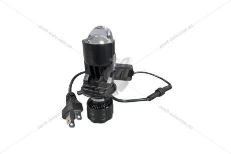 Лампа светодиодная H4 (линза) 12-24V 40W 6500K 3800Lm (кратно 2) WANLANDA 'A7H4