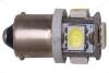 Лампа светодиодная T4W BA9S 12V 0,6W 60Lm (10x30mm) (No canbus) (кратно 10) WANLANDA 'BA9S50505SMD (фото 1)