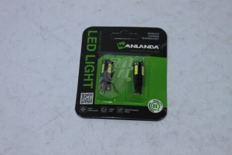 Лампа світлодіодна T10 12V 1,5W (9x31mm)(Yes canbus) (кратно 2) WANLANDA 'T103030153DA