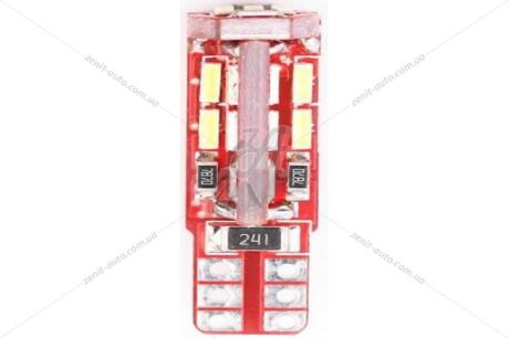 Лампа светодиодная T10 12V 2,16W 456Lm (10x33mm)(Yes canbus) (кратно 2) WANLANDA 'T10401419