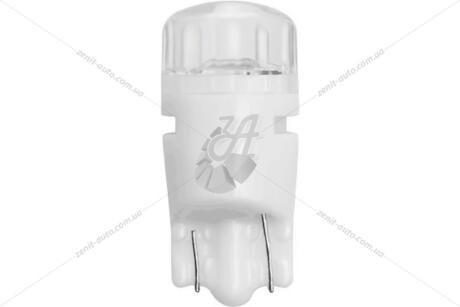 Лампа светодиодная T10 12V 0,36W 40Lm (10x27mm)(No canbus) (кратно 10) (линза овал прозрачная) WANLANDA 'T10TC002