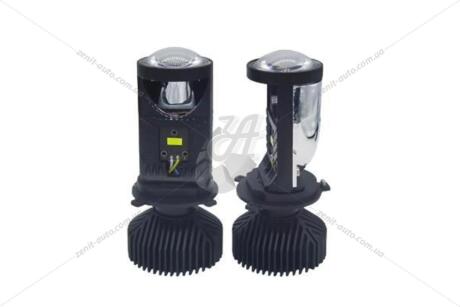 Лампа светодиодная H4 MINI (линза) 9-32V 36W 6000К 8000Lm (кратно 2) WANLANDA 'Y6H4