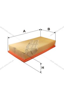 Фильтр воздушный Citroen AX, BX, C5, C8, Evasion, Jumpy, Visa, Xantia WIX WIX FILTERS WA6185