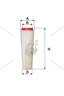 Фільтр повітряний BMW Serie 3 (E46), Serie 3 (E90/E91/E92/E93), Serie 5 (E39), Serie 5 (E60 WIX WIX FILTERS WA6574