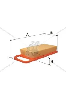 Фільтр повітряний Citroen C5, C5 II, C6/Peugeot 407+407 Coupe WIX WIX FILTERS WA9471