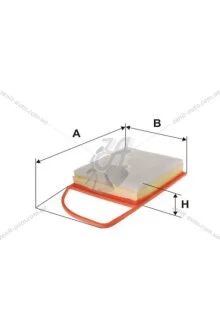 Фильтр воздушный Citroen Berlingo III, C3 II, C3 Picasso, C4, C4 II, C4 Picasso, C5 II, DS3, DS4 WIX WIX FILTERS WA9663