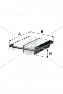 Фильтр воздушный Citroen C4 Aircross/Mitsubishi ASX, Grandis, Lancer VIII, Outlander III WIX WIX FILTERS WA9783