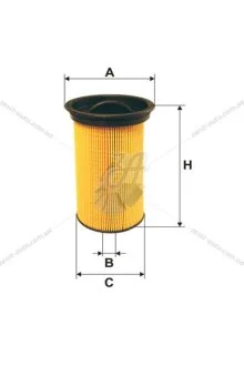 Фільтр паливний BMW 3 (E46), 2.0D, 98-05 (A=82, B=19, C=68, H=123) WIX WIX FILTERS WF8240