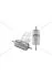 Фільтр паливний Ford Focus, Focus C-Max, Focus II/Mazda 3 (BK)/Volvo C30, C70 II (Cabrio), S40 II, V50 WIX WIX FILTERS WF8373 (фото 1)