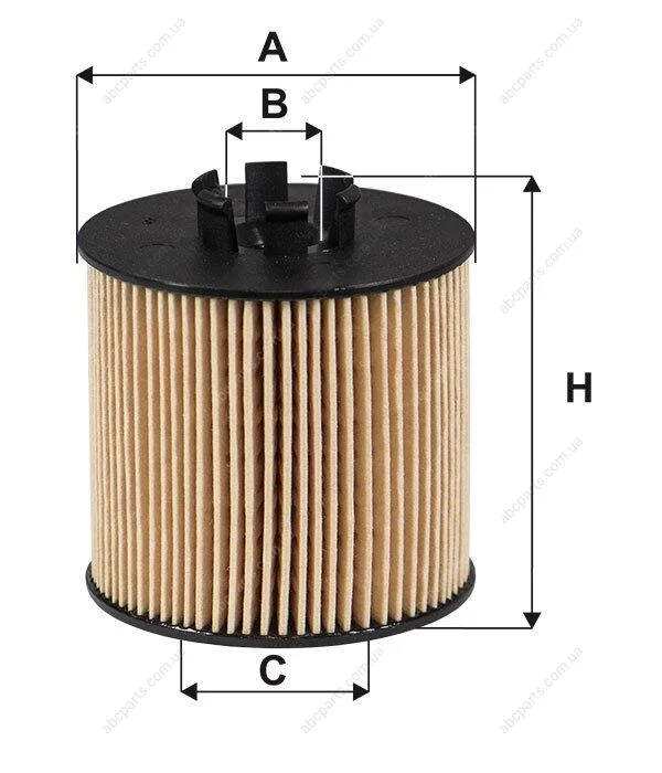 Фильтр масляный Skoda SUPERB (3T5) (09-15) WIX WIX FILTERS WL7410 (фото 1)