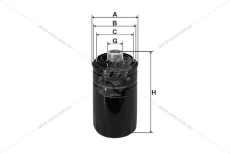 Фільтр масляний Audi A4 (8K2, B8) (13-15) WIX WIX FILTERS WL7466