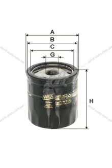 Фільтр масляний Ford C-Max II / Grand C-Max, Edge, Focus III, Galaxy III, Kuga II, Mondeo V, S-Max II WIX WIX FILTERS WL7524