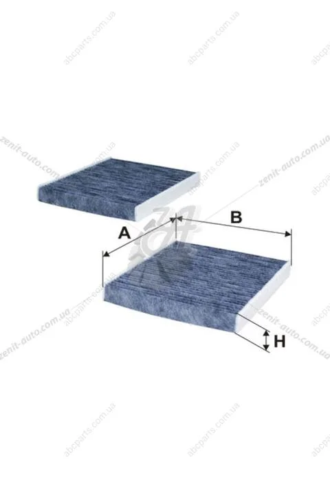 Фільтр салону (вугільний) BMW Serie 5 (F10/F11/F18), Serie 5 GT (F07GT), Serie 6 (F12), Serie 7 (F01 WIX WIX FILTERS WP2015 (фото 1)