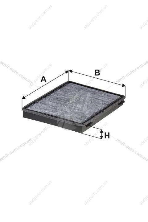 Фильтр салона (угольный) Chevrolet Captiva/Chevrolet Europe (GM) Captiva WIX WIX FILTERS WP2031 (фото 1)