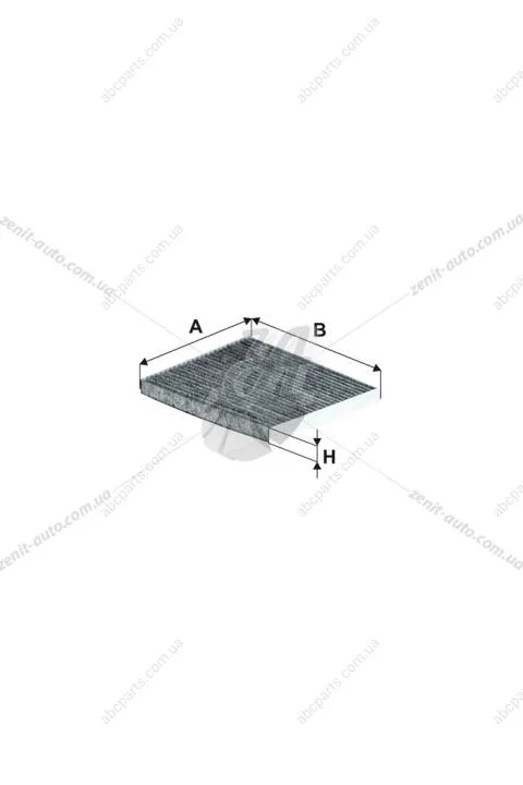 Фільтр салону (вугільний) Hyundai Accent III, Elantra, I30 II/Kia Carens III, Ceed II WIX WIX FILTERS WP2047 (фото 1)