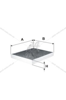 Фильтр салона (угольный) Opel Meriva B/Vauxhall Meriva B WIX WIX FILTERS WP2107