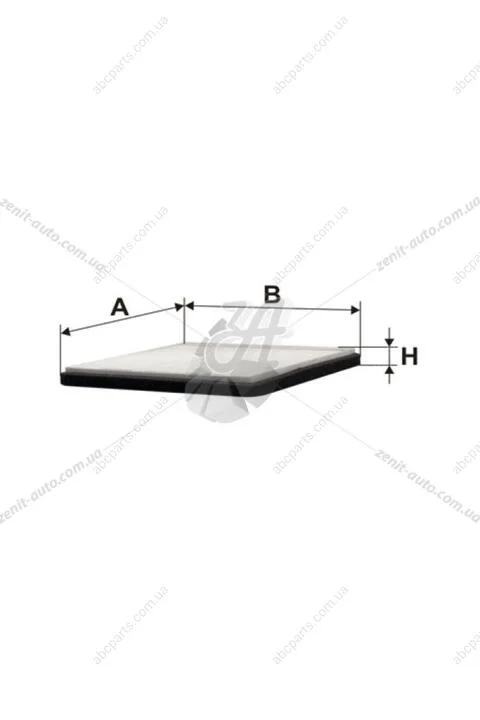 Фильтр салона Subaru Legacy III, Outback II/Toyota Avensis Verso, Celica II, Landcruiser, Prius, Yaris WIX WIX FILTERS WP9026 (фото 1)