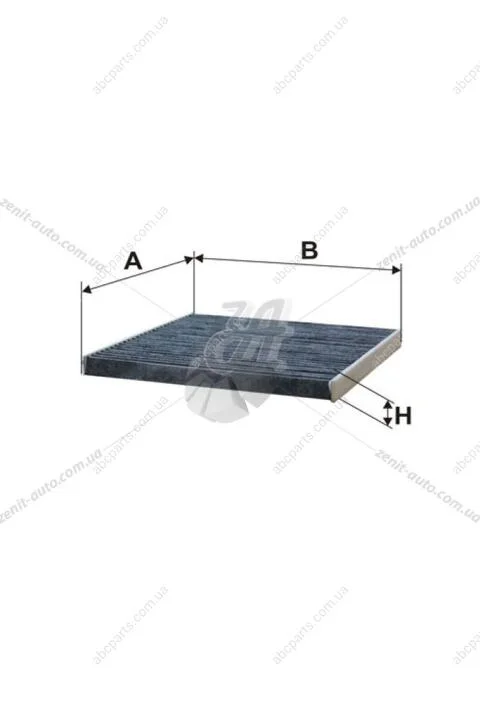 Фільтр салону (вугільний) Subaru Legacy III, Outback II/Toyota Avensis Verso, Camry FF, Celica II, Landcruiser, Prius, Yaris WIX WIX FILTERS WP9027 (фото 1)