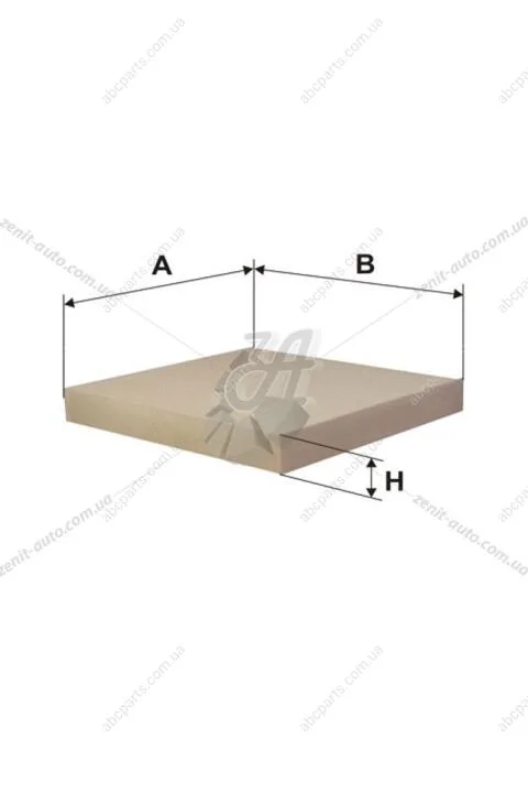 Фильтр салона Honda Accord VIII (03-), Accord IX (08-), Civic VIII, Civic IX, CR-V III, CRV IV, Legend WIX WIX FILTERS WP9224 (фото 1)