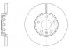 Диск гальмівний передній (Remsa) VAG Passat B5, B5,5 / A4 I II III Audi A6 I II / Superb I WOKING D6328.10 (фото 2)