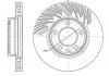 Диск тормозной Porsche Cayenne I / VW Touareg I II / перед прав WOKING D6773.10 (фото 2)