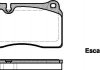 Колодки гальмівні диск. перед. (Remsa) VW Touareg 03>10, 10>18 WOKING P13003.00 (фото 2)