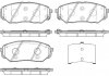 Колодки гальмівні диск. перед. (Remsa) Kia Sorento III 15> WOKING P17613.02 (фото 2)
