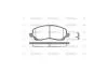 Колодки гальмівні диск. перед. (вир-во Remsa) Citroen C4 aircross 2.0 10-,Dodge Caliber 2.0 06- WOKING P9043.12 (фото 1)