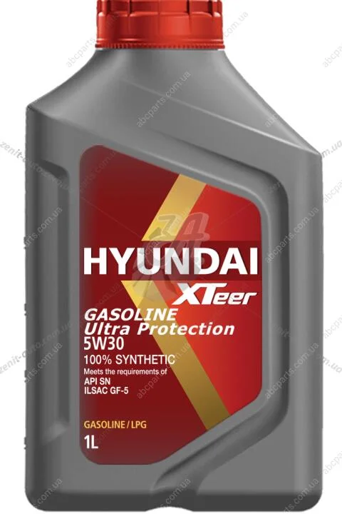 Масло ДВС 5W-30 Xteer HYUNDAI бенз, Gasoline Ultra Protection SP/GF-6, 1л, синт XTeer 1011002 (фото 1)