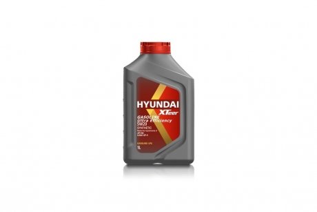 Масло ДВС 5W-20 HYUNDAI бенз, Gasoline Ultra Efficiency SN/GF-5, 1л, п/синт XTeer 1011013