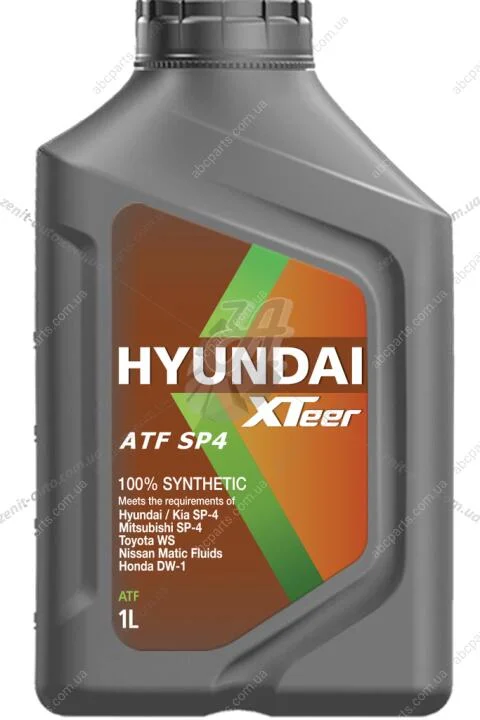 Масло трансмисс. ATF Xteer HYUNDAI SP-3, 1л, синт XTeer 1011415 (фото 1)