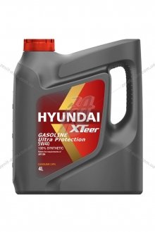 Масло ДВС 5W-40 HYUNDAI бенз, Gasoline Ultra Protection SN, 4л, синт XTeer 1041126